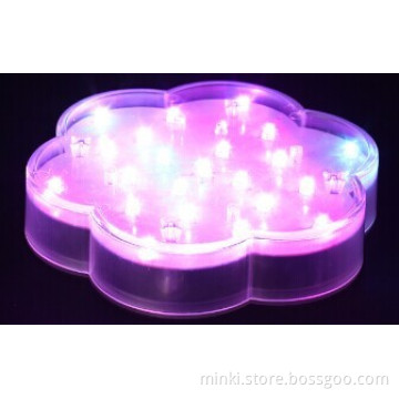 made in China wholesale led flower coaster light flashy for bars